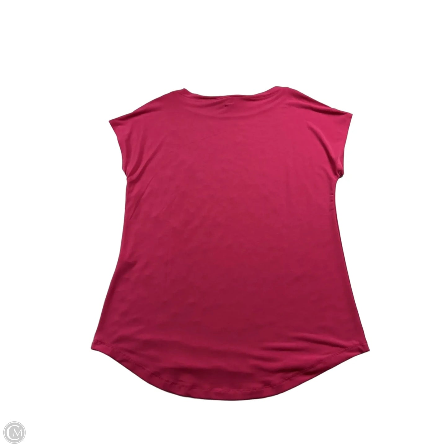 Top Short Sleeve Basic By Chicos In Pink, Size: S