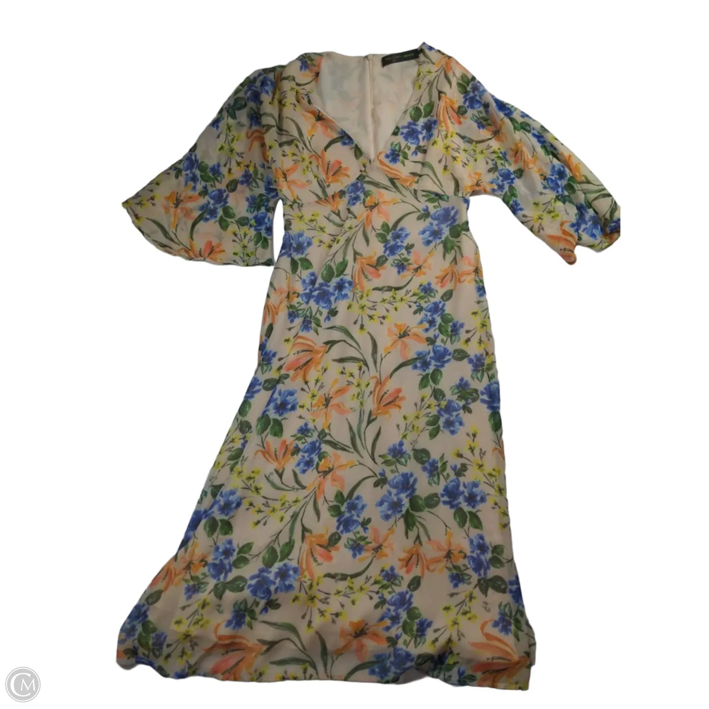 Dress Casual Midi By House Of Harlow In Floral Print, Size: Xs