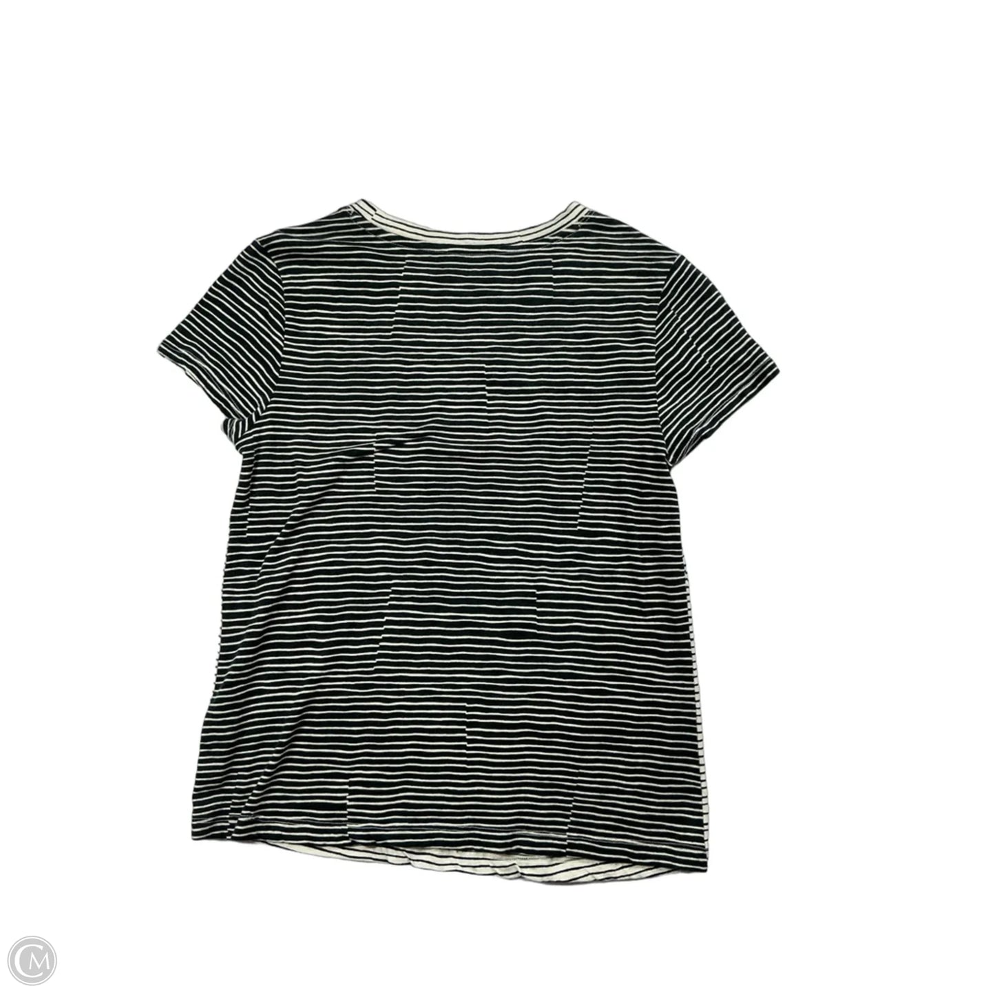 Top Short Sleeve By Athleta In Striped Pattern, Size: Xsp