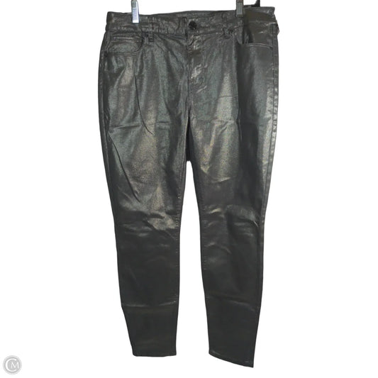 Jeans Skinny By White House Black Market In Black Denim, Size: 8