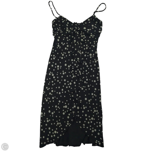 Dress Party Midi By Abs In Polkadot Pattern, Size: 10