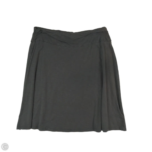 Skirt Mini & Short By Dakini In Grey, Size: M