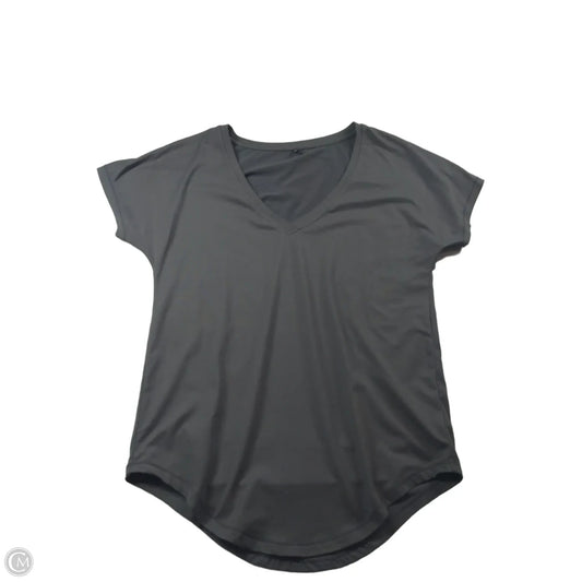 Top Short Sleeve Basic By Clothes Mentor In Grey, Size: Xs