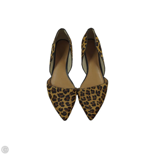 Shoes Flats By J. Crew In Animal Print, Size: 9.5