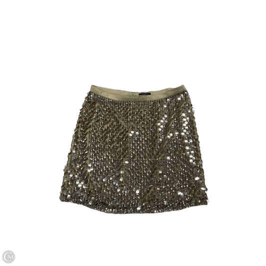 Skirt Midi By Ann Taylor In Beige, Size: 14
