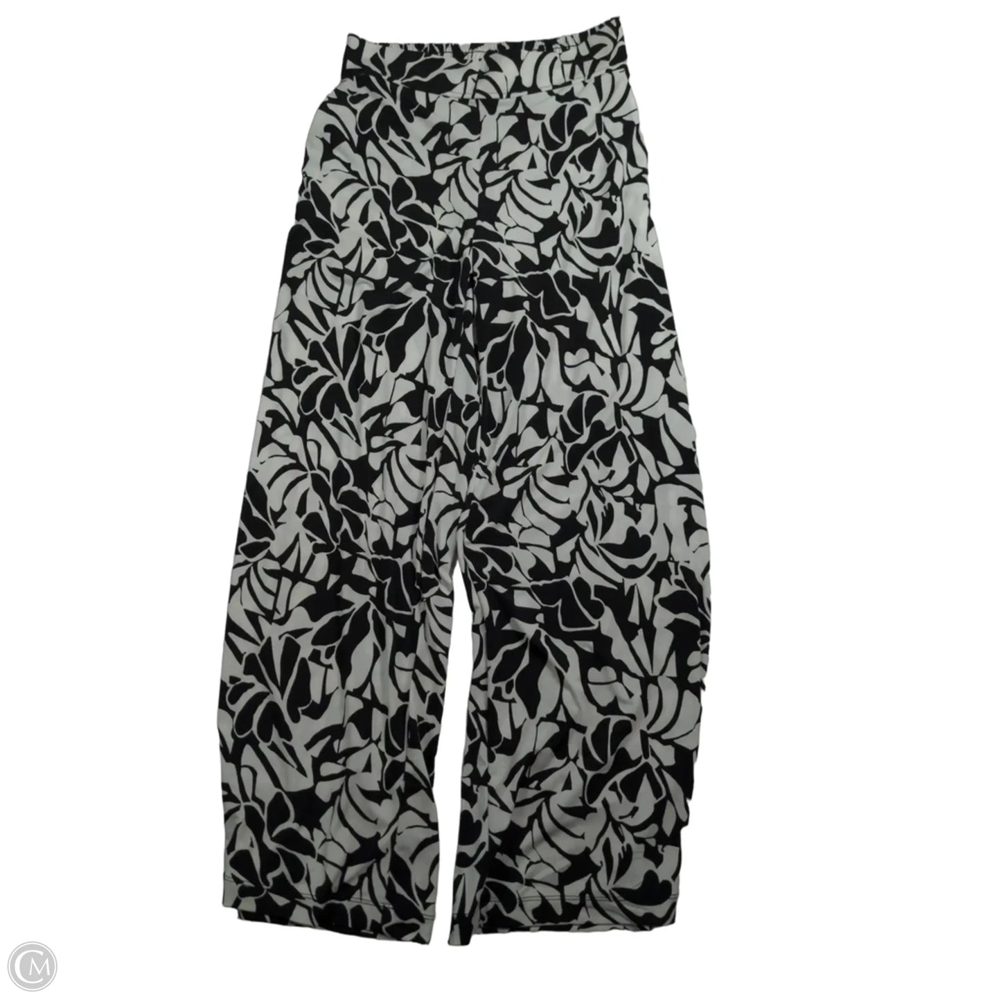 Pants Lounge By Three Dots In Black & White, Size: Xs