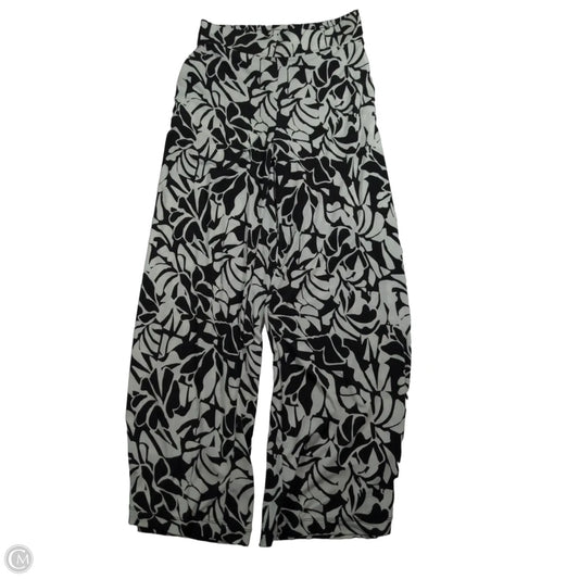 Pants Lounge By Three Dots In Black & White, Size: Xs
