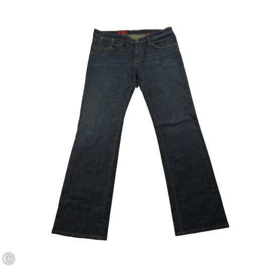 Jeans Straight By Adriano Goldschmied In Blue Denim, Size: 14