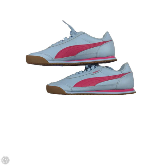Shoes Athletic By Puma In Blue & Pink, Size: 10