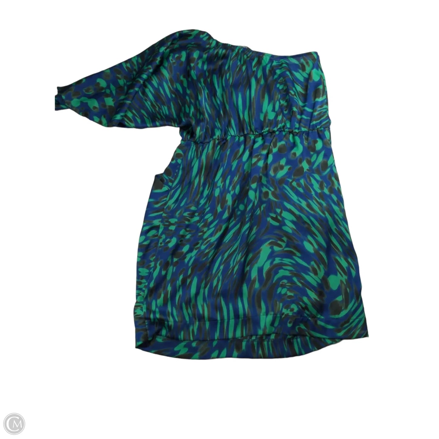 Dress Casual Short By Collective Concepts In Blue & Green, Size: S
