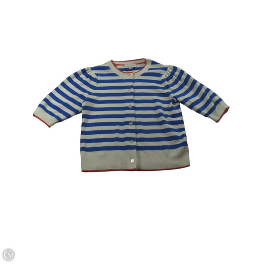 Top Short Sleeve By Free Assembly In Striped Pattern, Size: Xs