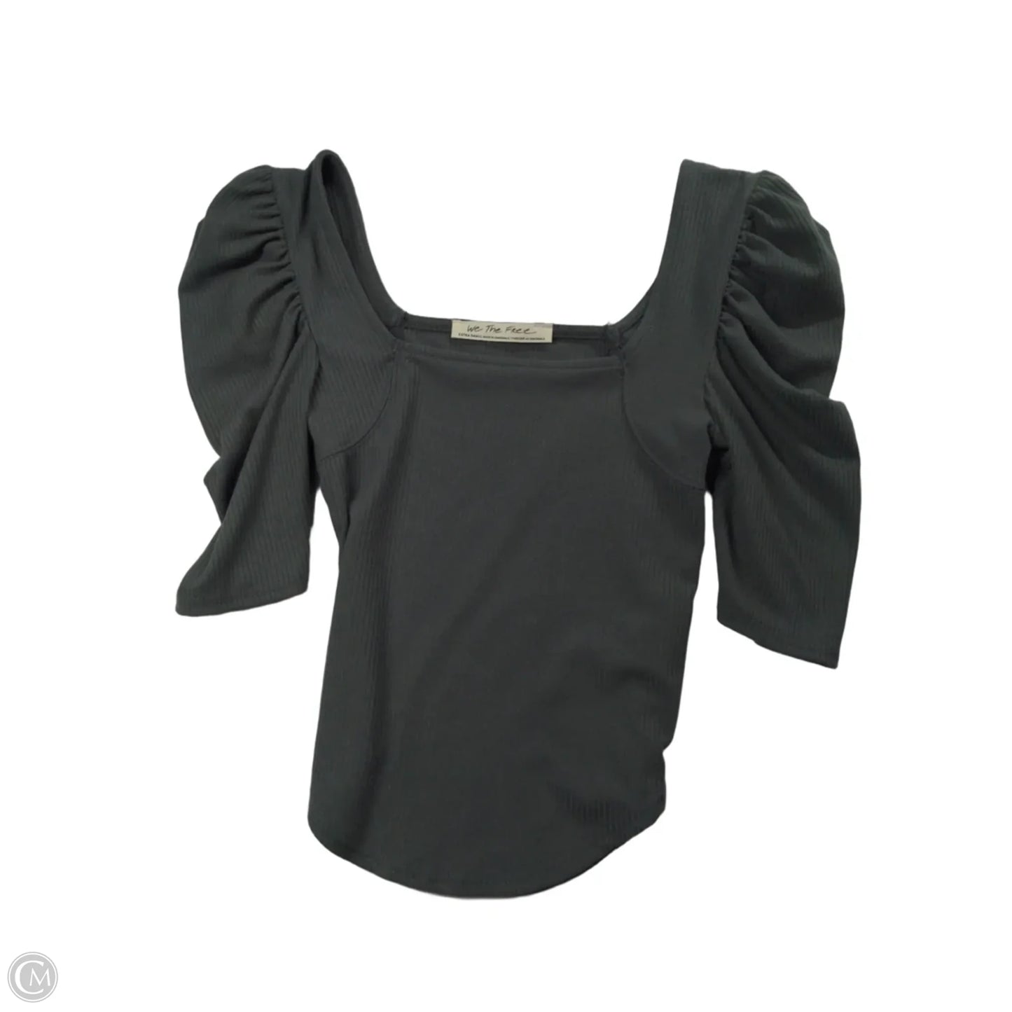 Top Short Sleeve By We The Free In Grey, Size: Xs