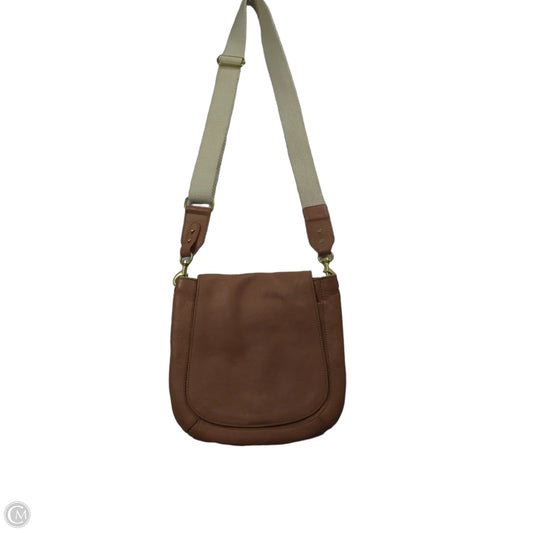 Crossbody Leather By Lucky Brand, Size: Medium