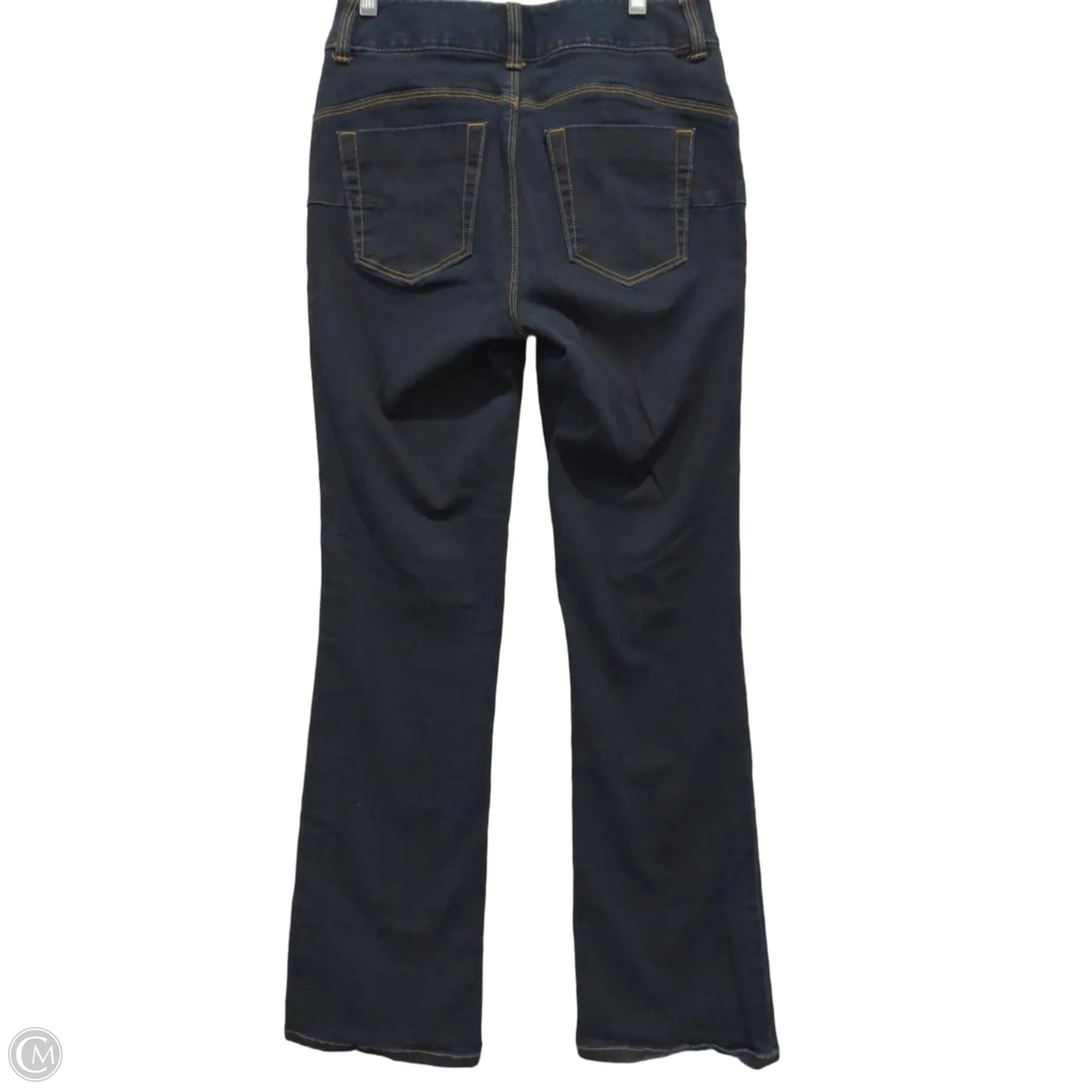 Jeans Straight By Boston Proper In Blue Denim, Size: 6