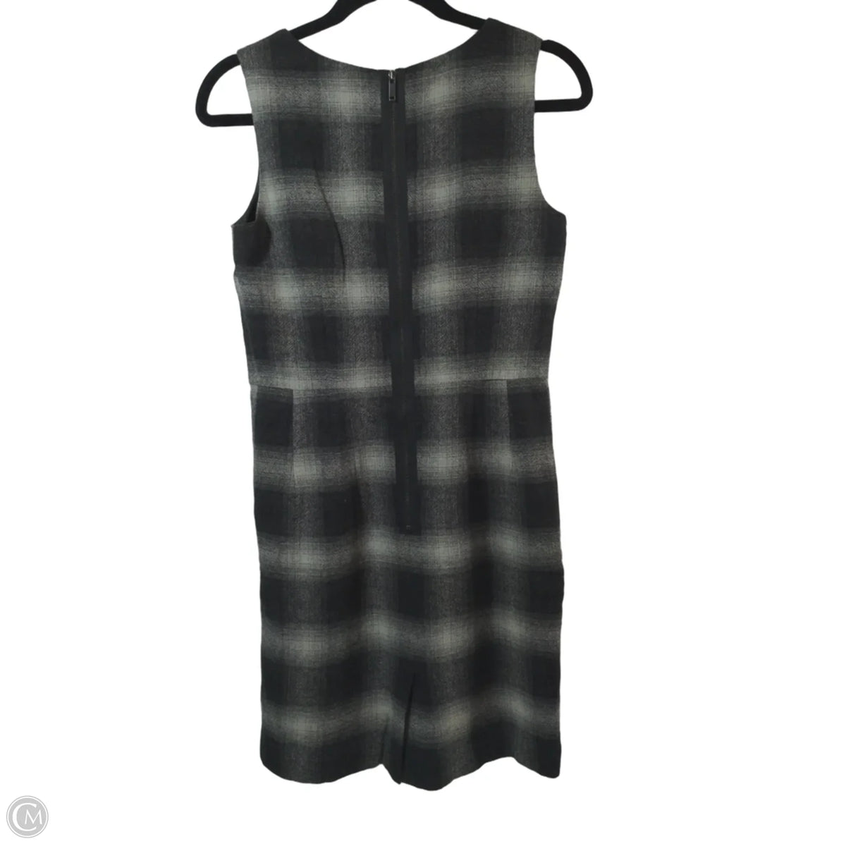 Dress Work By Loft In Black & Grey, Size: 2