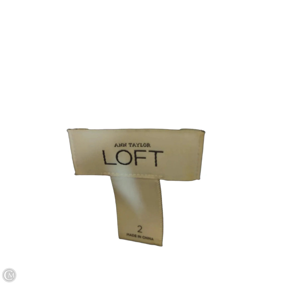 Dress Work By Loft In Black & Grey, Size: 2