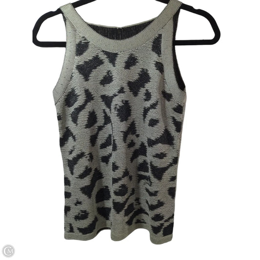 Top Sleeveless By Nic + Zoe In Animal Print, Size: Xs