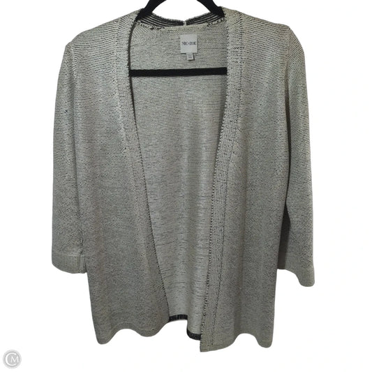 Sweater By Nic + Zoe In Black & White, Size: Xs