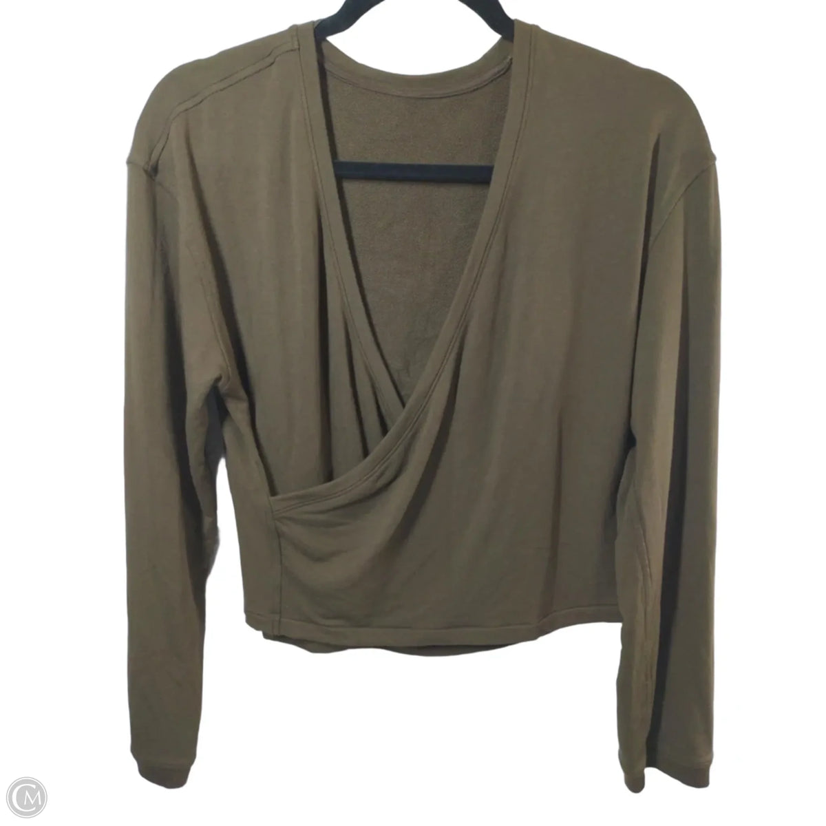 Top Long Sleeve Basic By Lululemon In Brown, Size: S