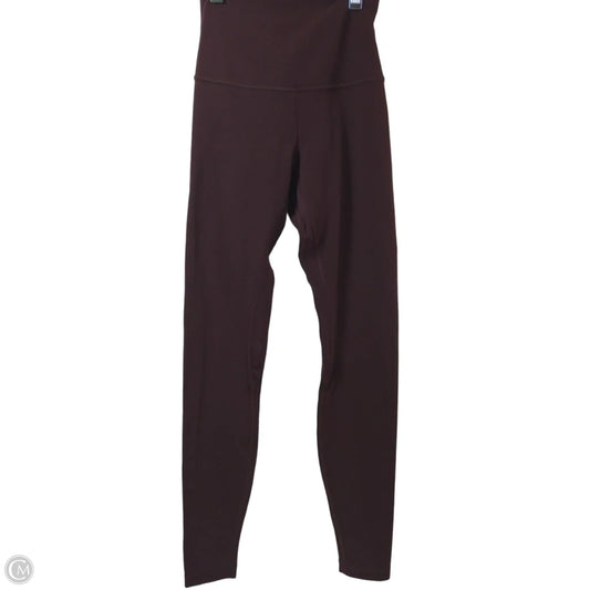 Athletic Leggings By Lululemon In Purple, Size: 0