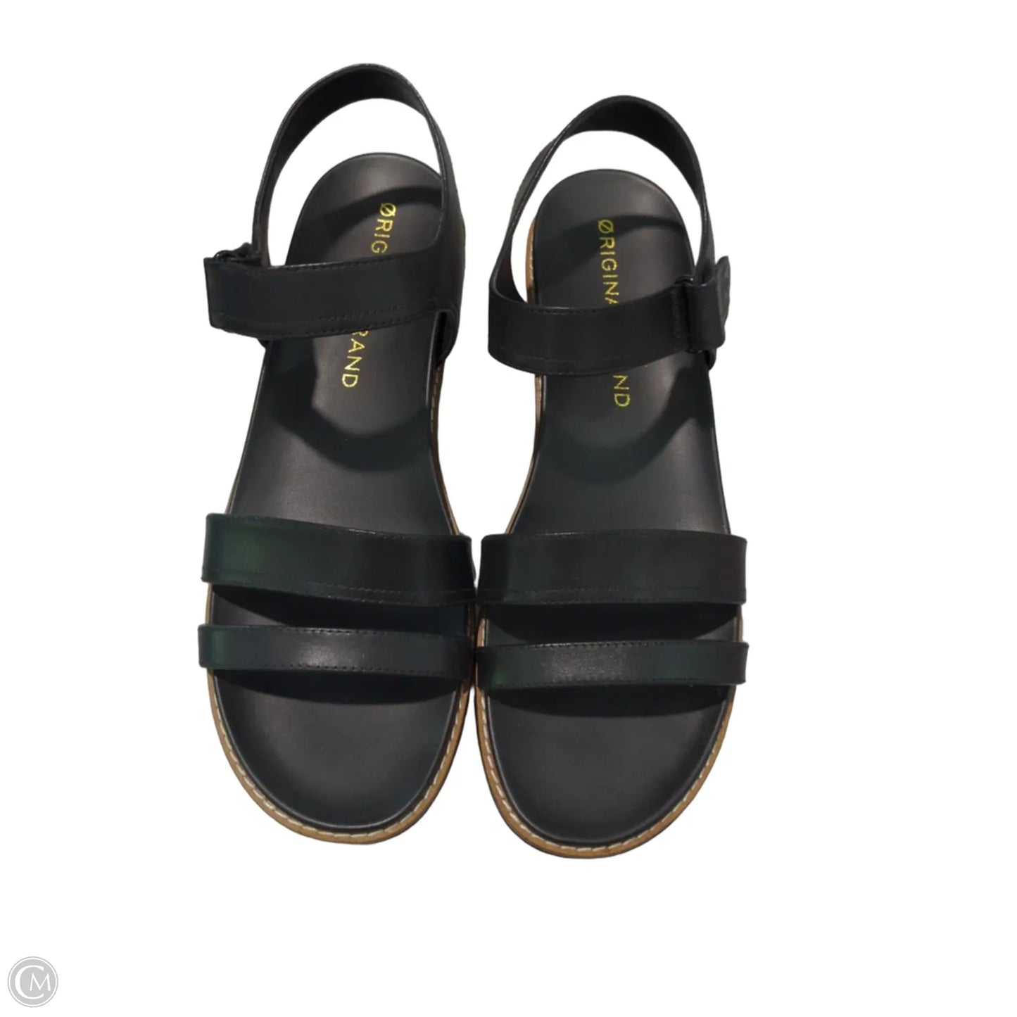 Sandals Heels Platform By Clothes Mentor In Black, Size: 9