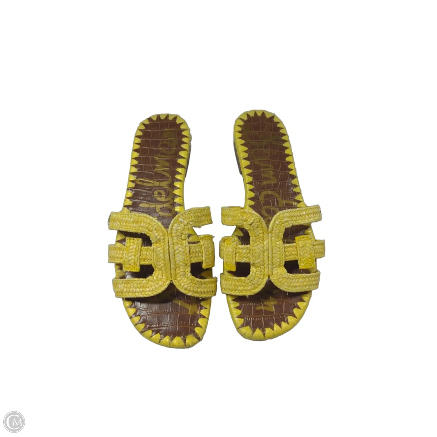 Sandals Flats By Sam Edelman In Yellow, Size: 7