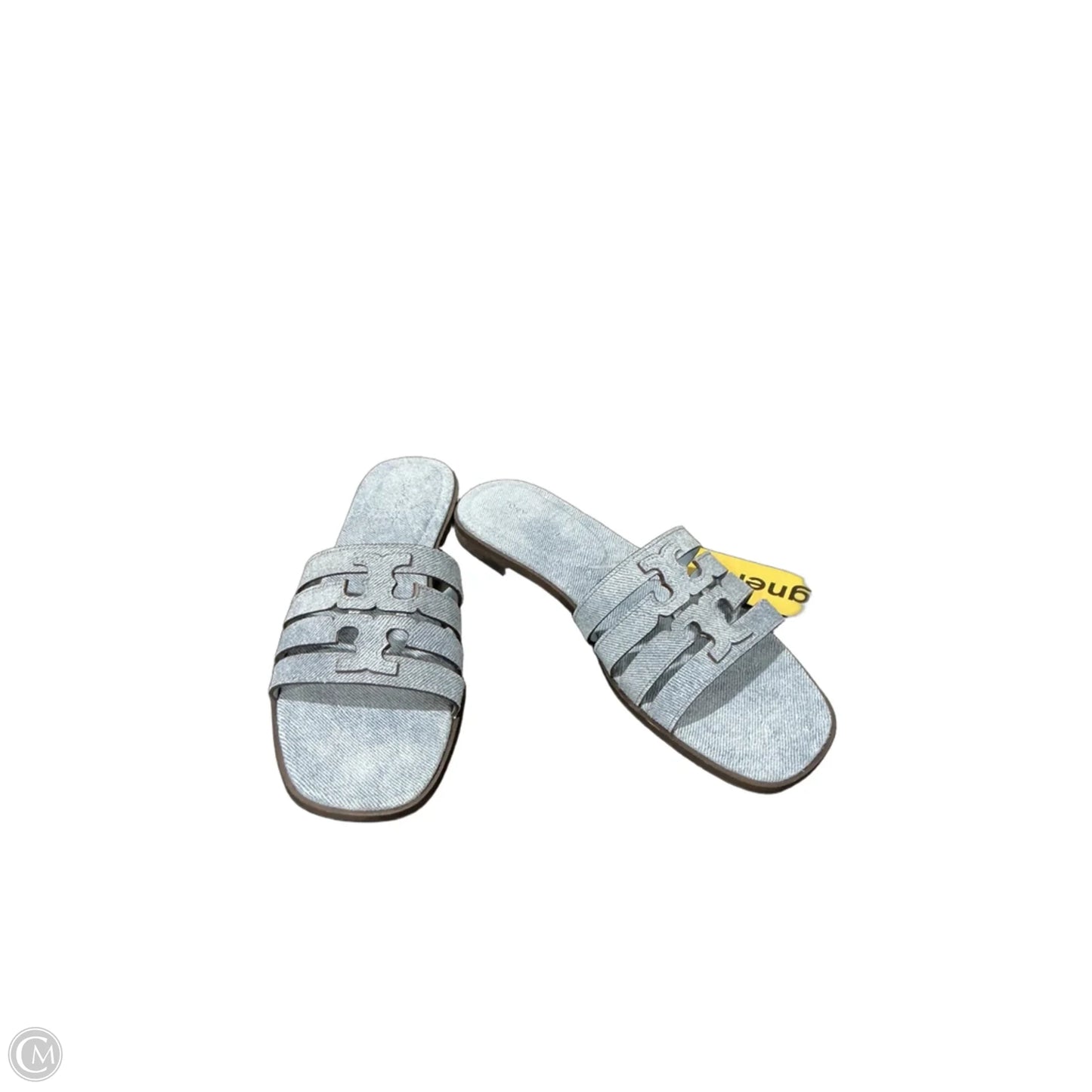 Sandals Designer By Tory Burch In Blue, Size: 7
