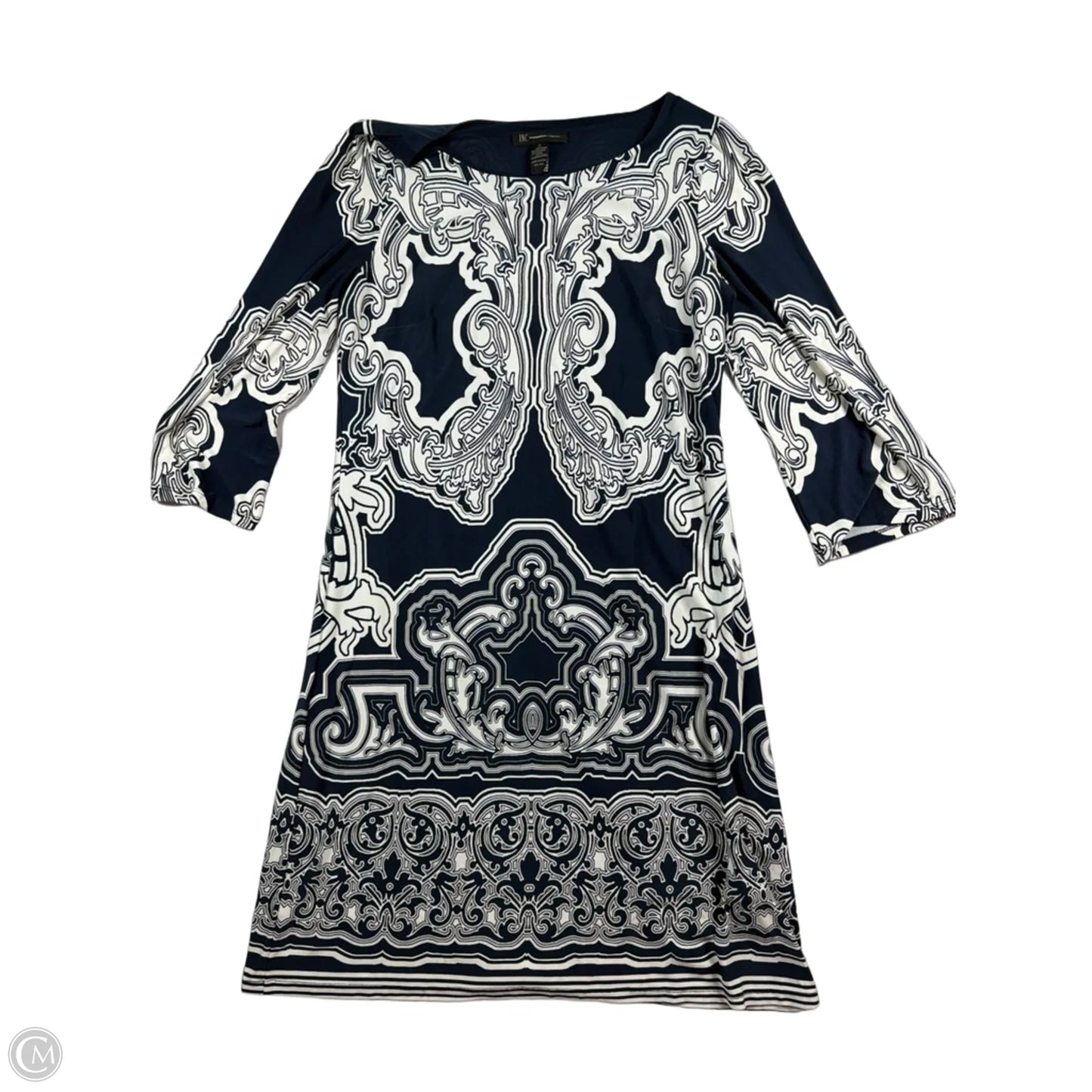 Dress Casual Short By Inc In Blue & White, Size: M