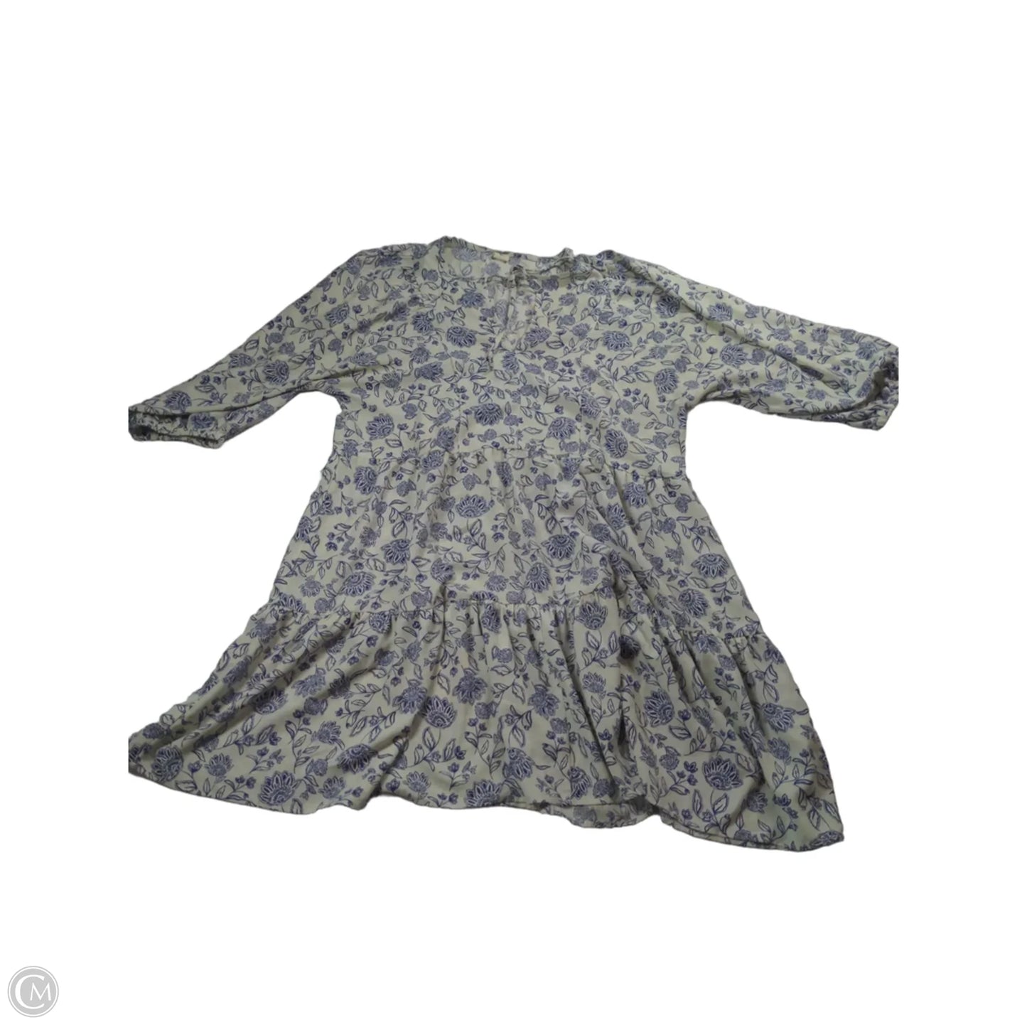 Dress Casual Short By Melrose And Market In Floral Print, Size: L