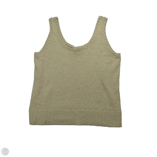 Top Sleeveless By Loft In Tan, Size: Xs