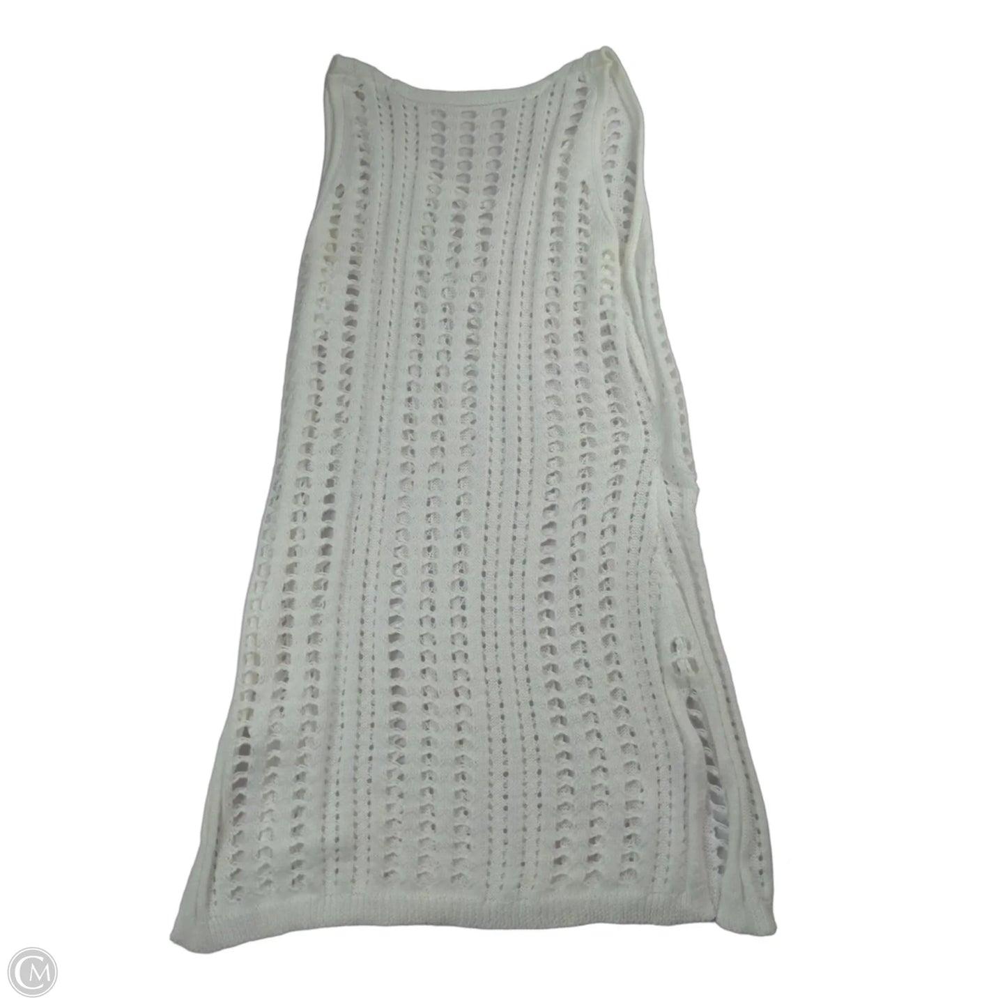 Dress Casual Short By Clothes Mentor In White, Size: M