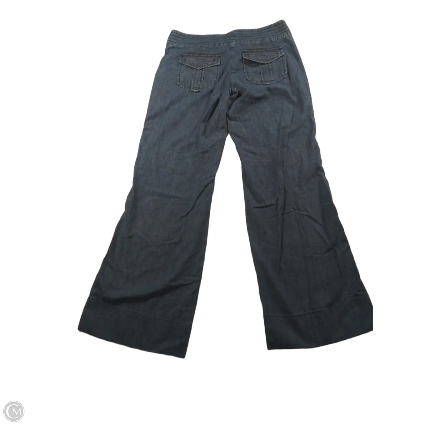 Pants Cropped By Clothes Mentor In Blue Denim, Size: 26