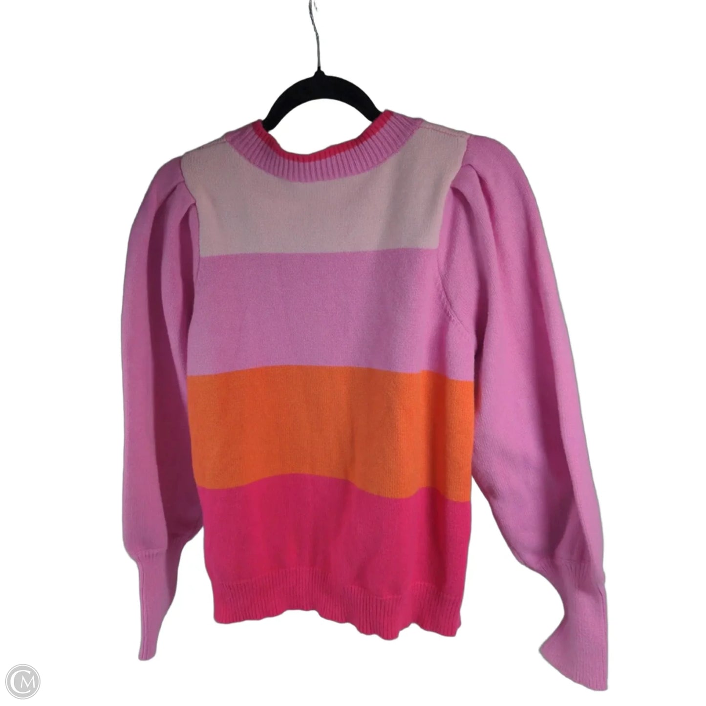 Sweater By Thml In Orange & Pink, Size: L