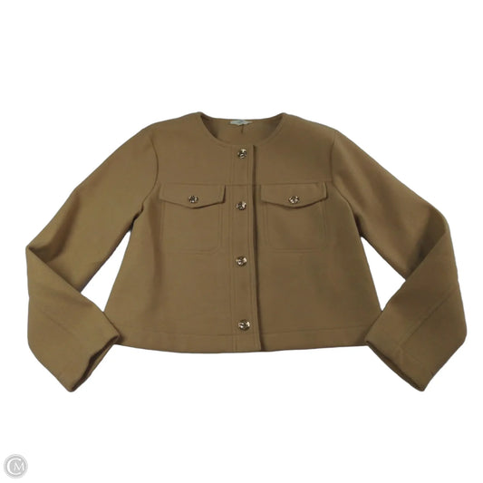 Jacket Fleece By Entro In Tan, Size: S