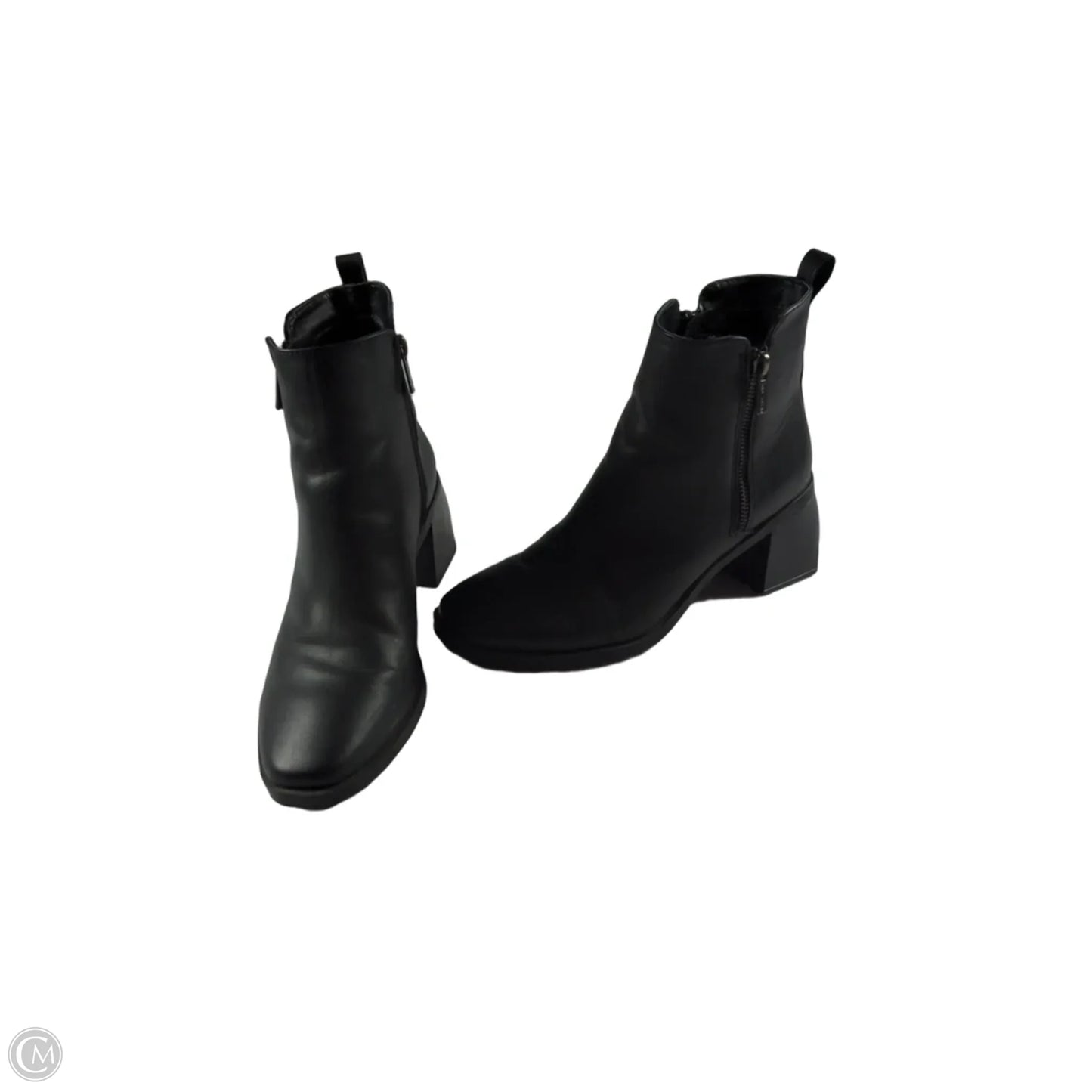 Boots Ankle Heels By Anne Klein In Black, Size: 8