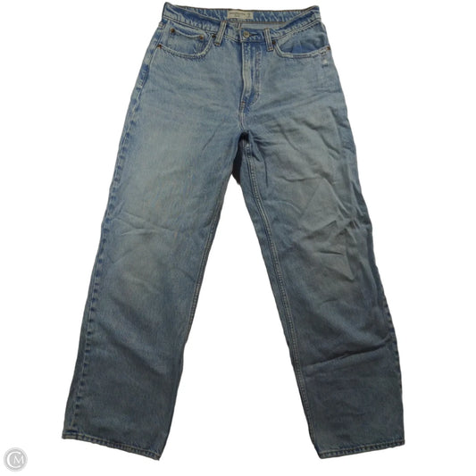 Jeans Boyfriend By Abercrombie And Fitch In Blue Denim, Size: 4