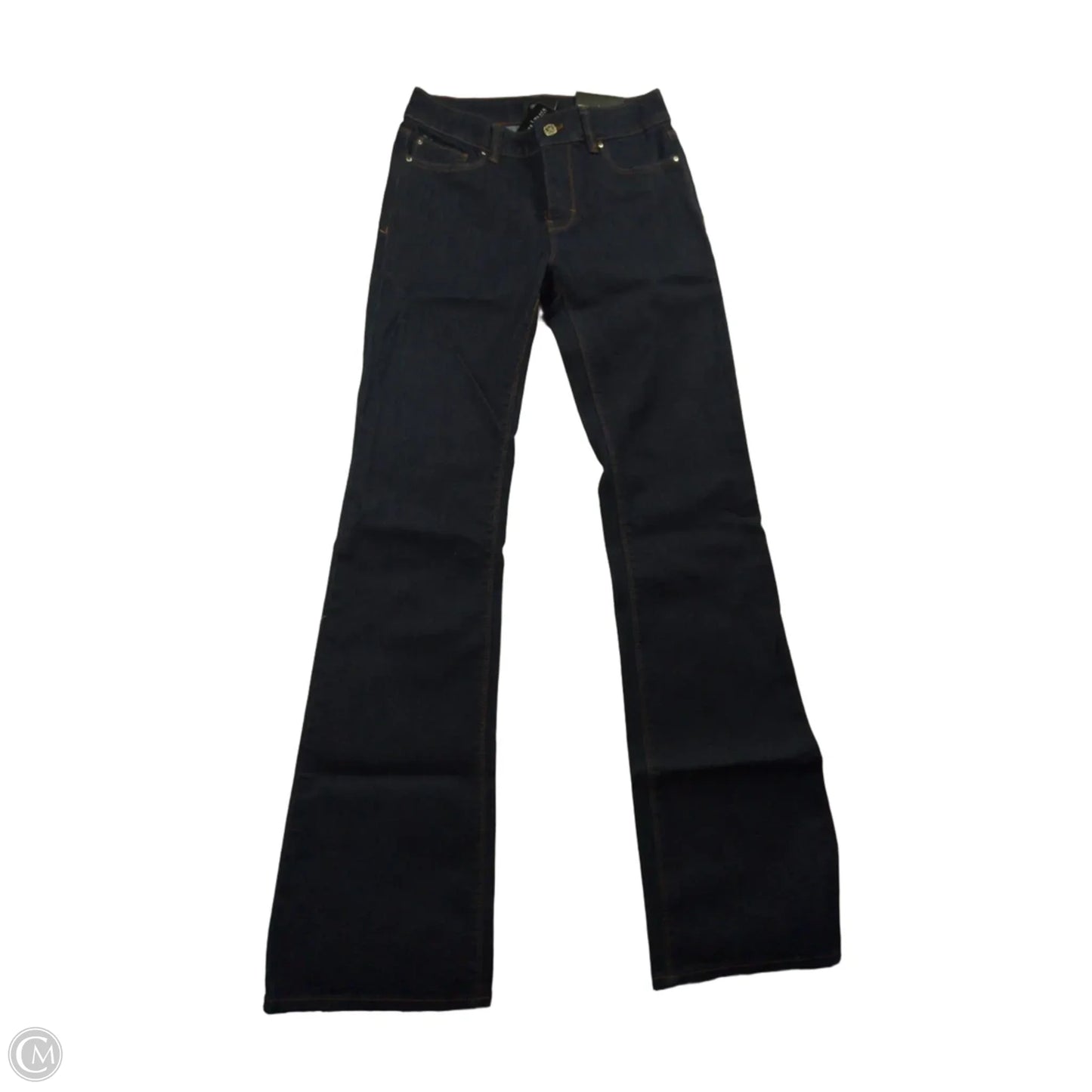 Jeans Flared By White House Black Market In Blue Denim, Size: 0