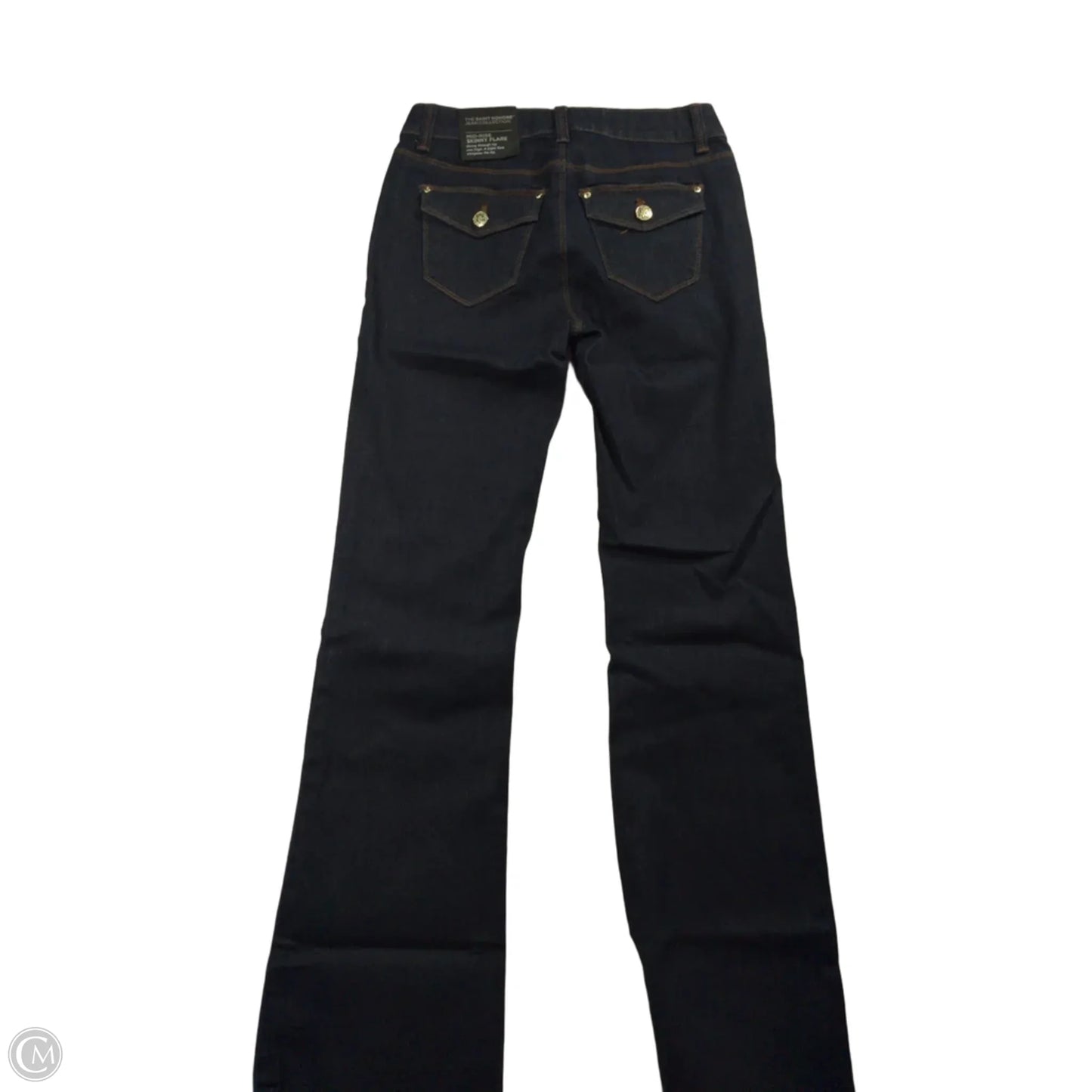 Jeans Flared By White House Black Market In Blue Denim, Size: 0