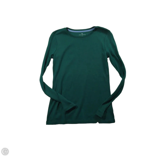 Top Long Sleeve Basic By Talbots In Green, Size: Xs