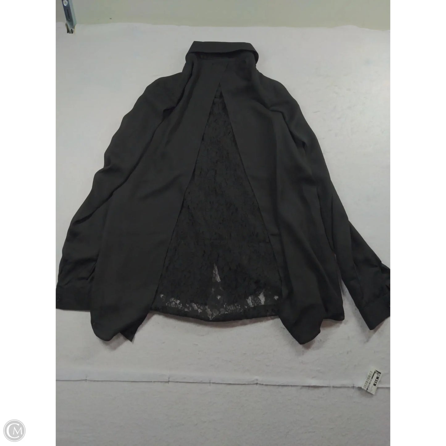 Top Long Sleeve By Clothes Mentor In Black, Size: M