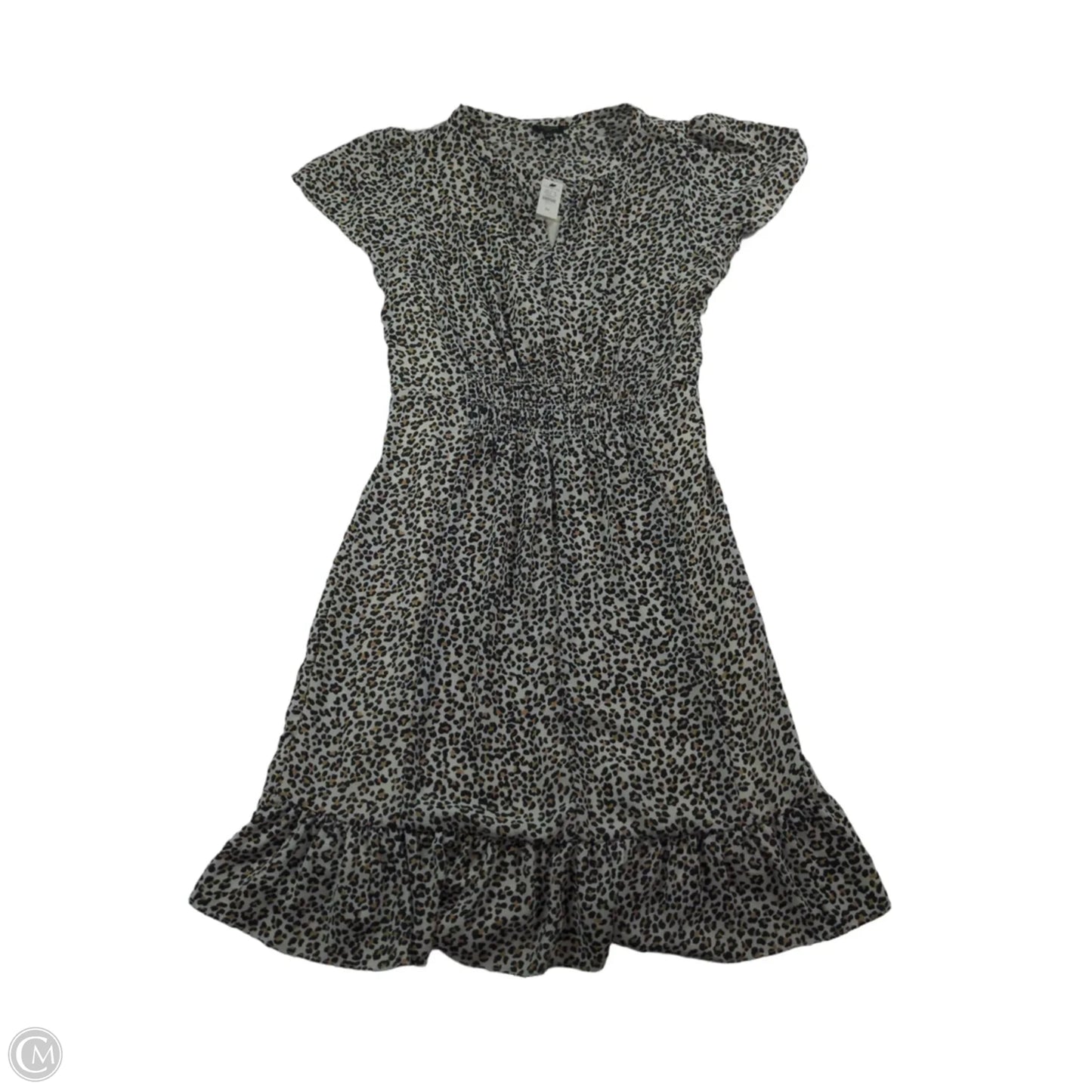 Dress Casual Midi By Talbots In Animal Print, Size: 8