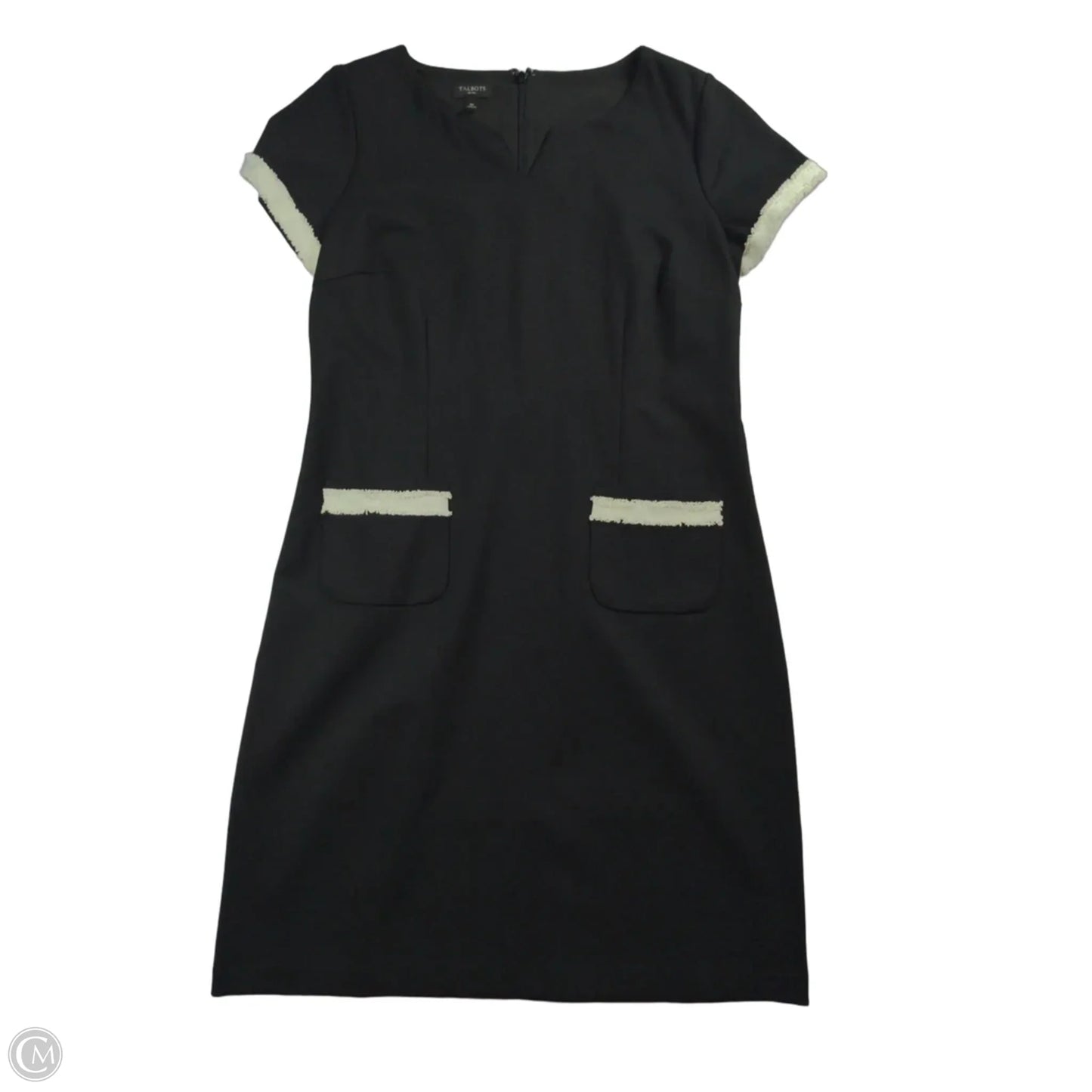 Dress Work By Talbots In Black, Size: 8