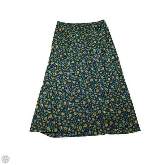 Skirt Midi By J. Crew In Floral Print, Size: Xxs