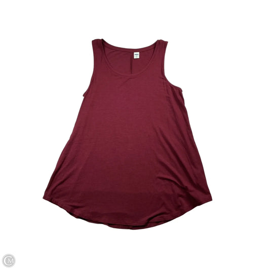 Tank Top By Old Navy In Red, Size: S