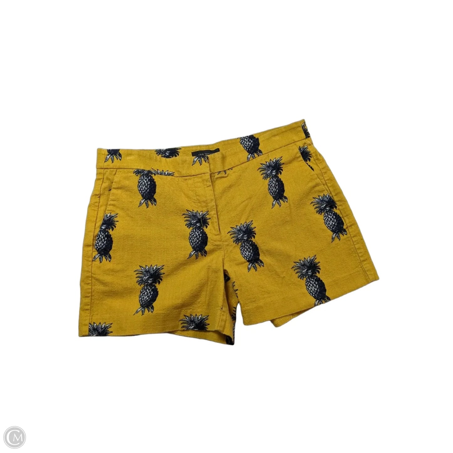 Shorts By Ann Taylor In Yellow, Size: 6