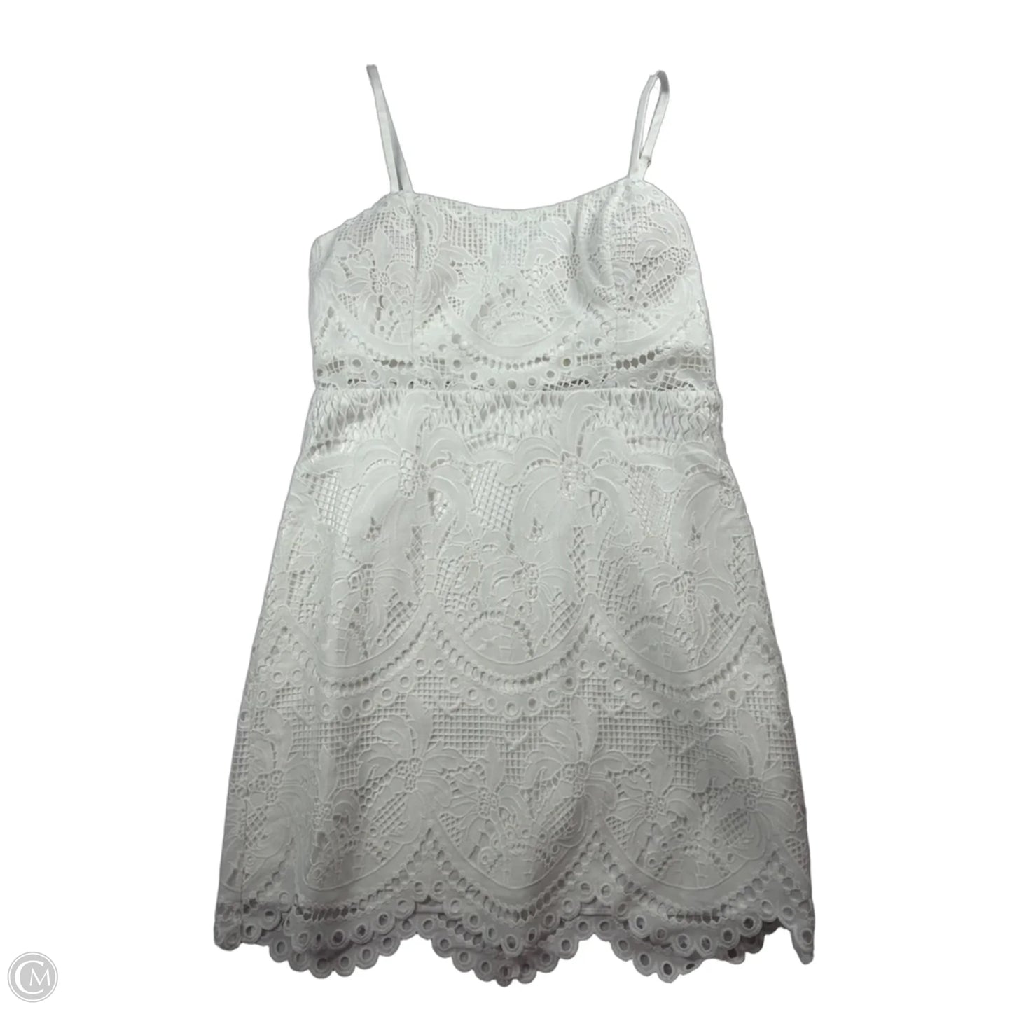 Dress Designer By Lilly Pulitzer In White, Size: 10
