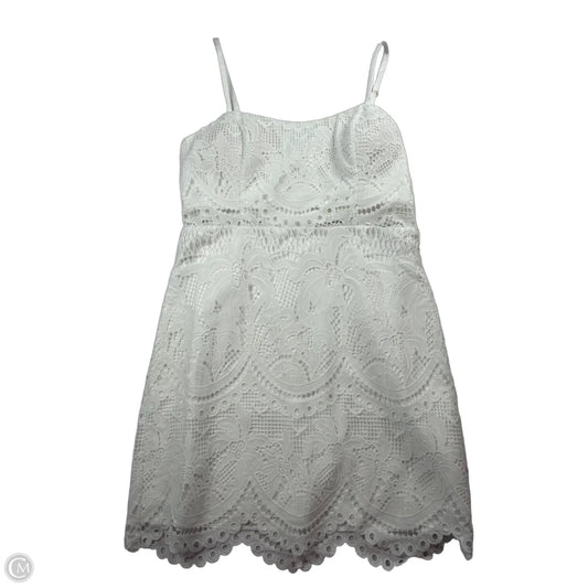 Dress Designer By Lilly Pulitzer In White, Size: 10
