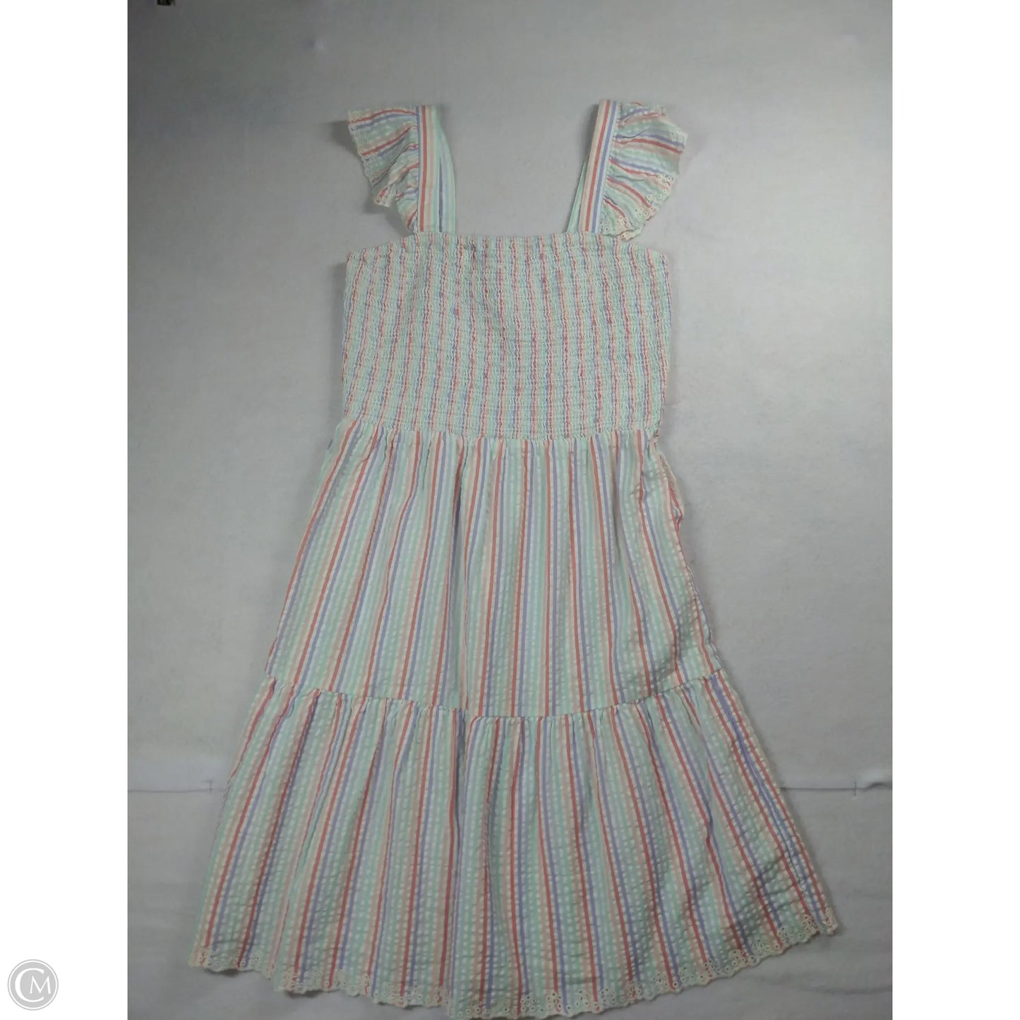 Dress Casual Short By Clothes Mentor In Striped Pattern, Size: Xs