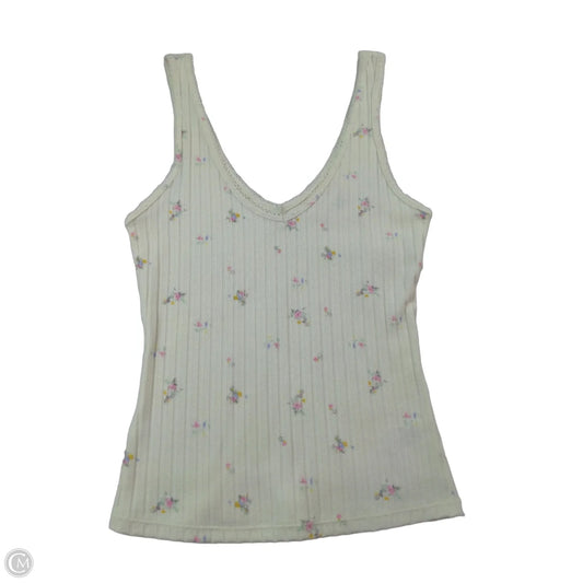 Tank Top By Universal Thread In Floral Print, Size: Xs