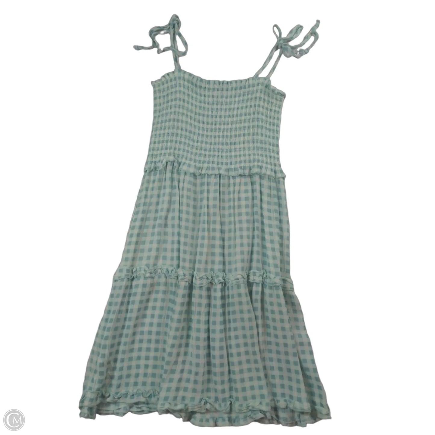 Dress Casual Short By Wild Fable In Blue & White, Size: S